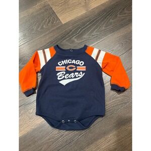 NFL Chicago Bears Navy and Orange Bodysuit